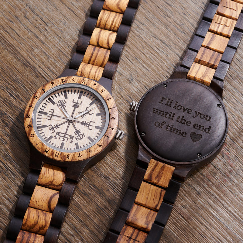 The Vegvísir Compass Watch
