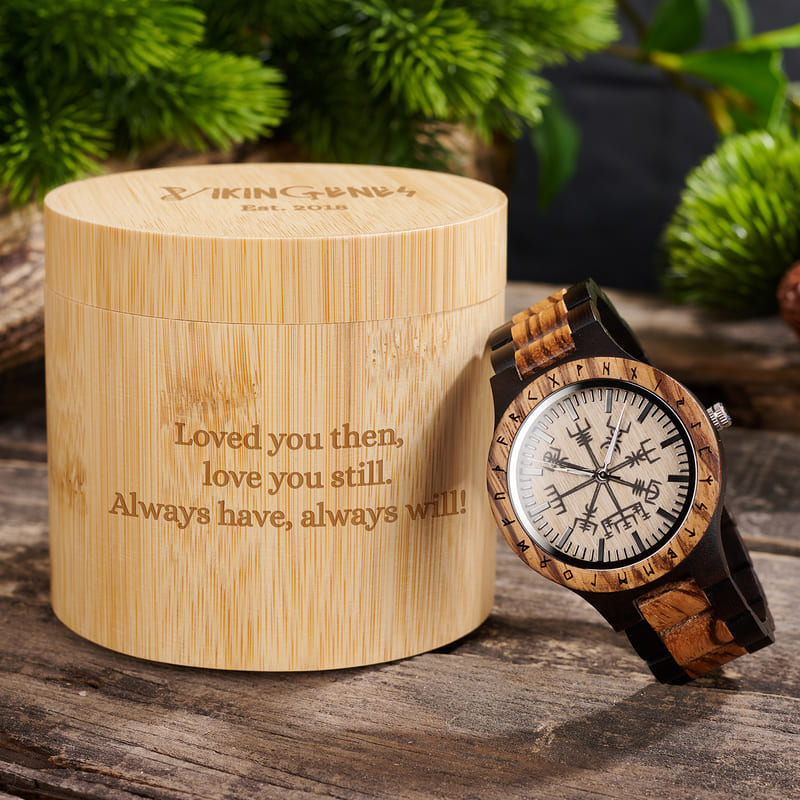 The Vegvísir Compass Watch