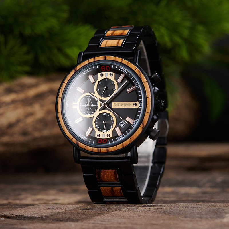 The Midnight Gold Chronograph