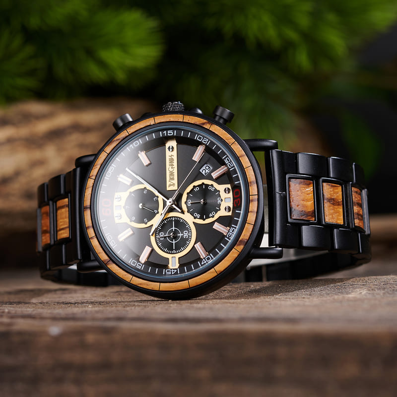 The Midnight Gold Chronograph