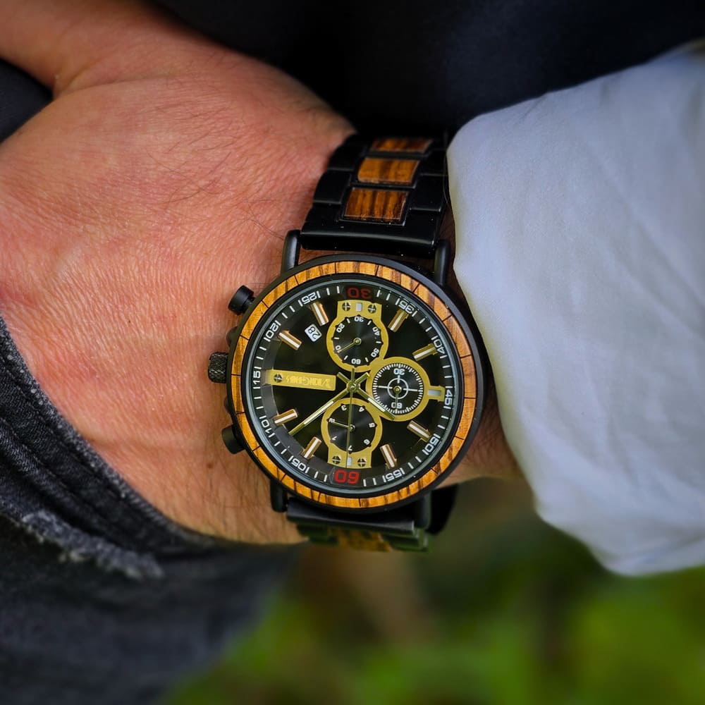 The Midnight Gold Chronograph