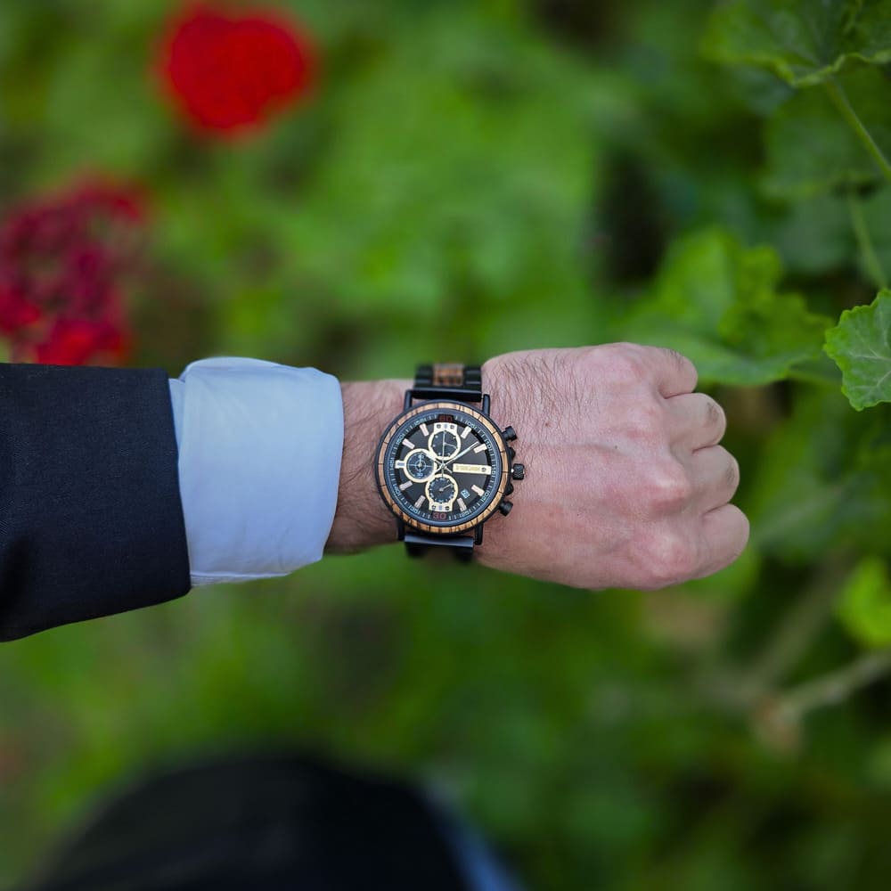 The Midnight Gold Chronograph