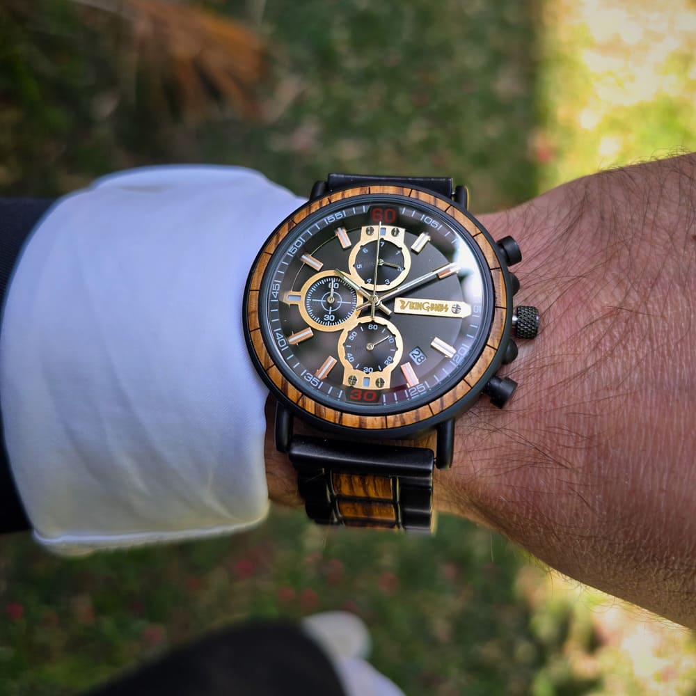 The Midnight Gold Chronograph