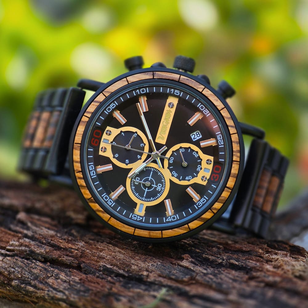 The Midnight Gold Chronograph