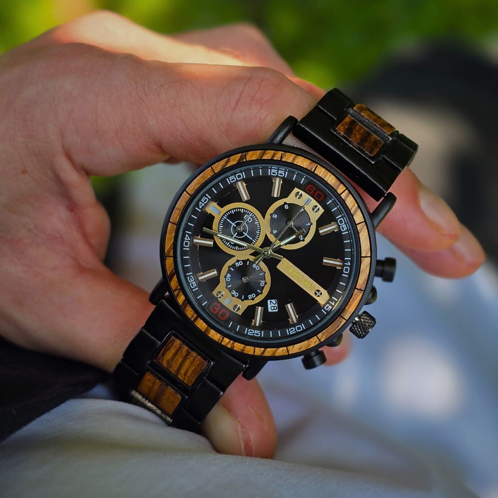 The Midnight Gold Chronograph
